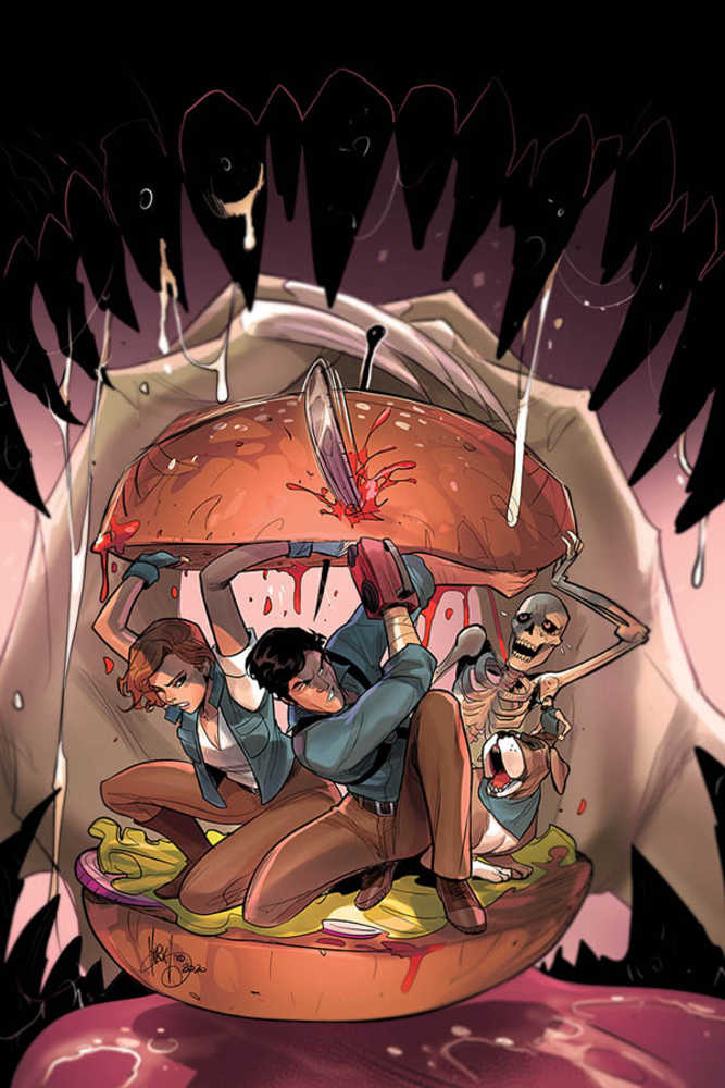 Death To Army Of Darkness #4 Andolfo Limited Full Art Cover
