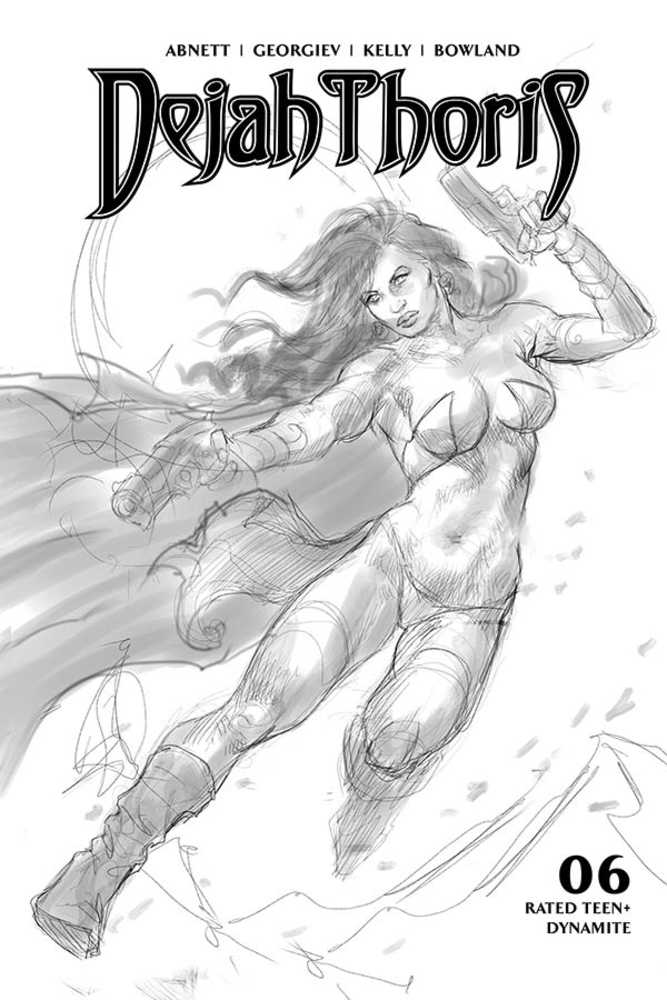 Dejah Thoris (2019) #6 10 Copy Parrillo Black & White Variant Edition