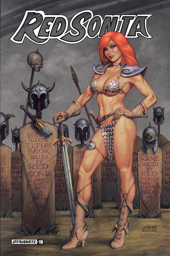 Red Sonja #16 Cover B Linsner