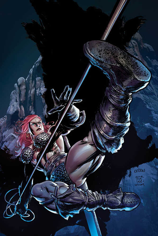 Red Sonja #16 15 Copy Gedeon Homage Full Art Variant Edition