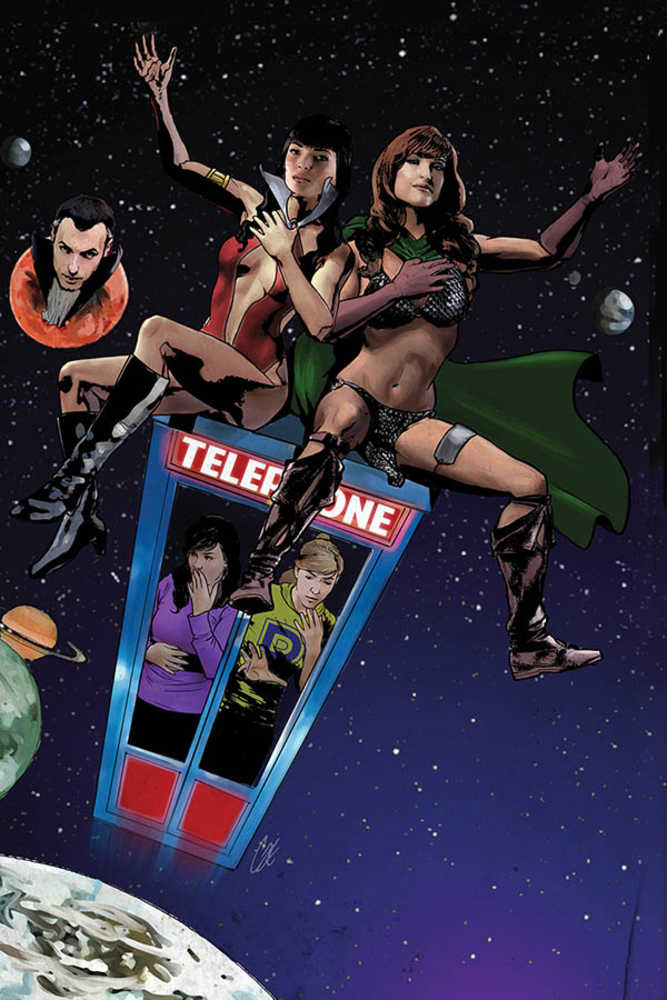 Red Sonja Vampirella Betty Veronica #12 Staggs Limited Virgin Cv