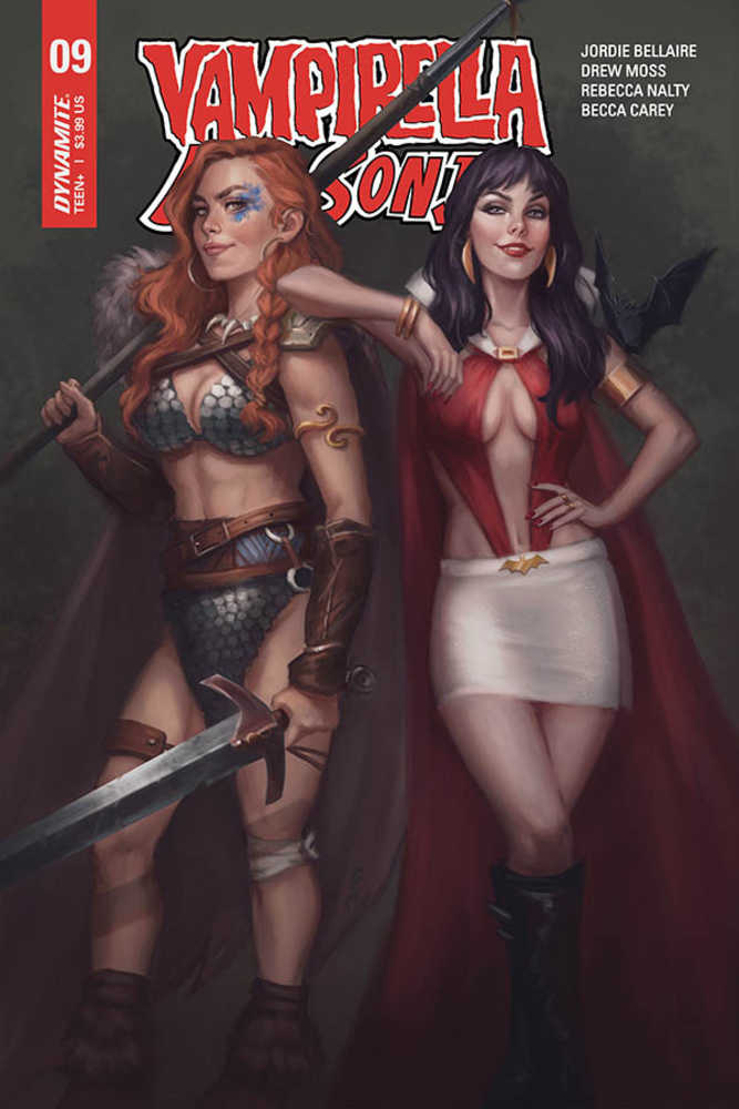 Vampirella Red Sonja #9 Cover B Sampaio