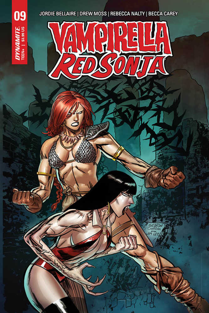 Vampirella Red Sonja #9 7 Copy Gedeon Homage Variant Edition