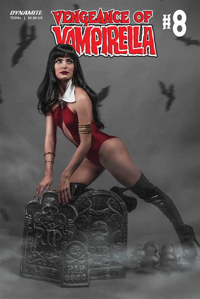 Vengeance Of Vampirella #8 Cover D Titan Cosplay