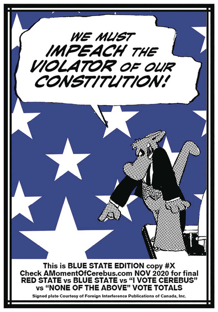 Cerebus TPB Volume 02 High Society Remastered Blue State Book Pl