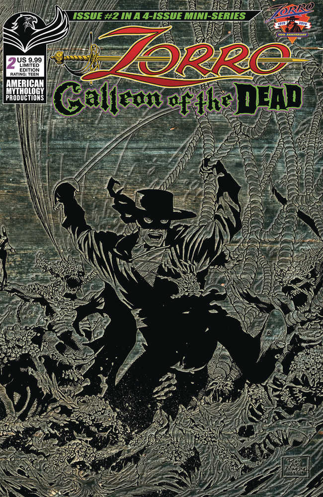Zorro Galleon Of Dead #2 Cover B Pulp Limited Edition