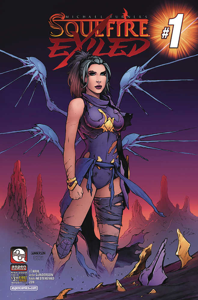 Soulfire Exiled #1 Cover A Gunderson