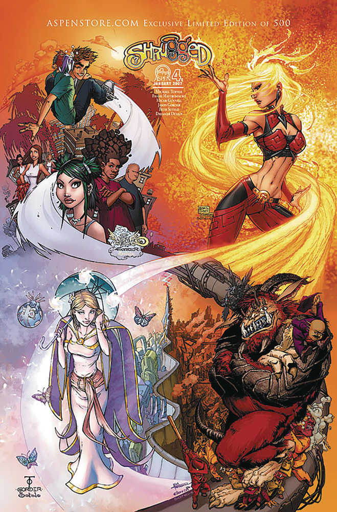 Shrugged Volume 1 #4 Aspenstore 2006 Limited Edition Variant