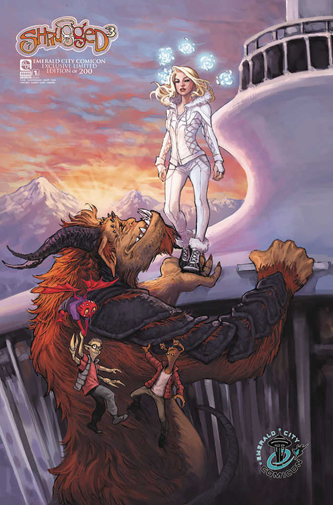 Shrugged Volume 3 #1 Emerald City Cc 2018 Limited Edition Variant