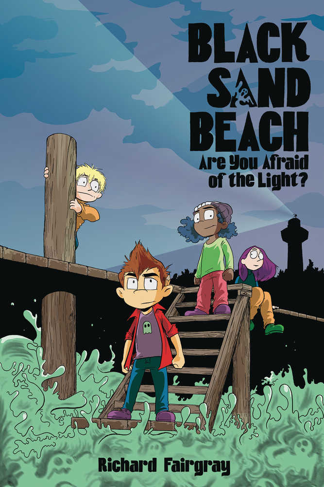 Black Sand Beach Hardcover Graphic Novel Volume 01 Are You Afraid Of Light 