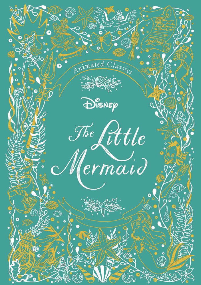 Disney Animated Classics Little Mermaid Hardcover 