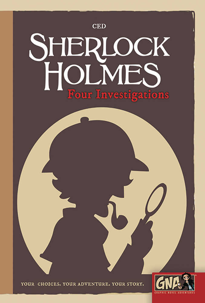 Sherlock Holmes Four Investigations Graphic Novel Adventure Hardcover