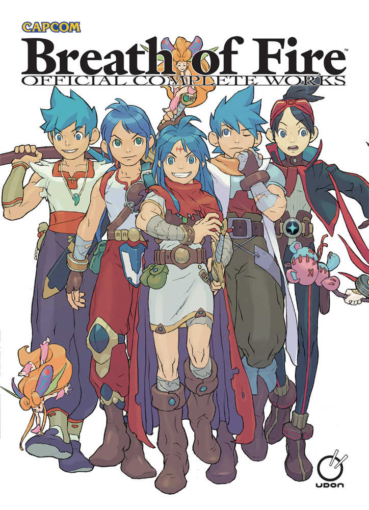 Breath Of Fire Official Complete Works Hardcover