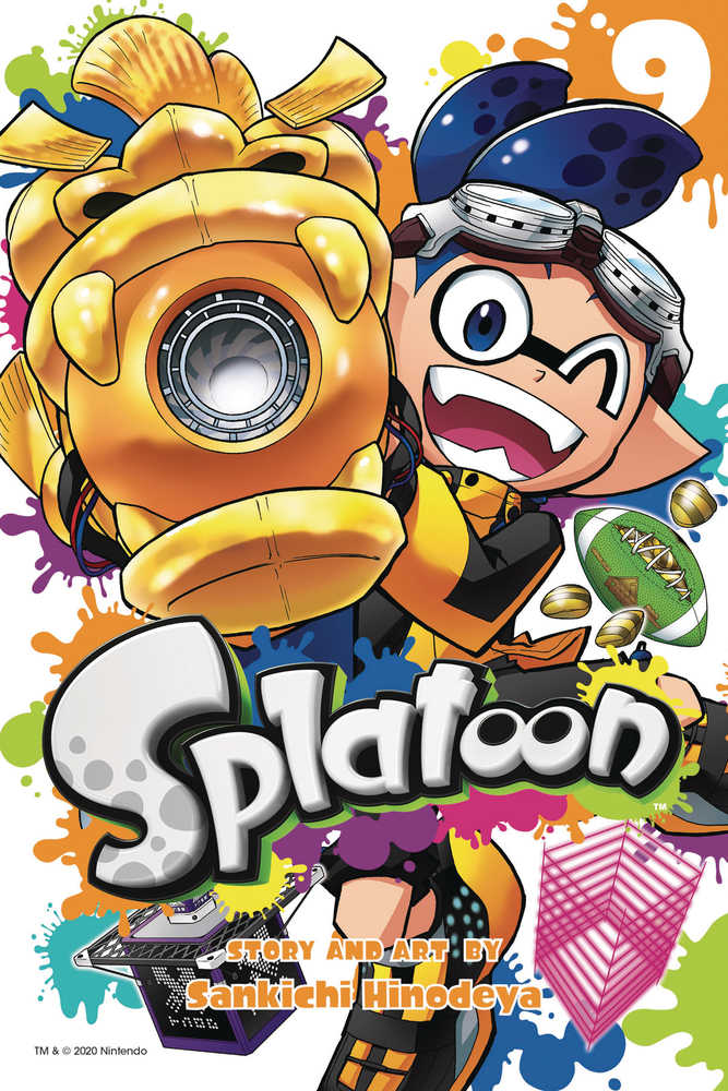 Splatoon Manga Graphic Novel Volume 09 