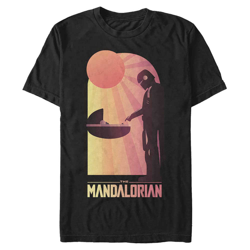 Star Wars The Mandalorian A Warm Meeting T-Shirt MED 