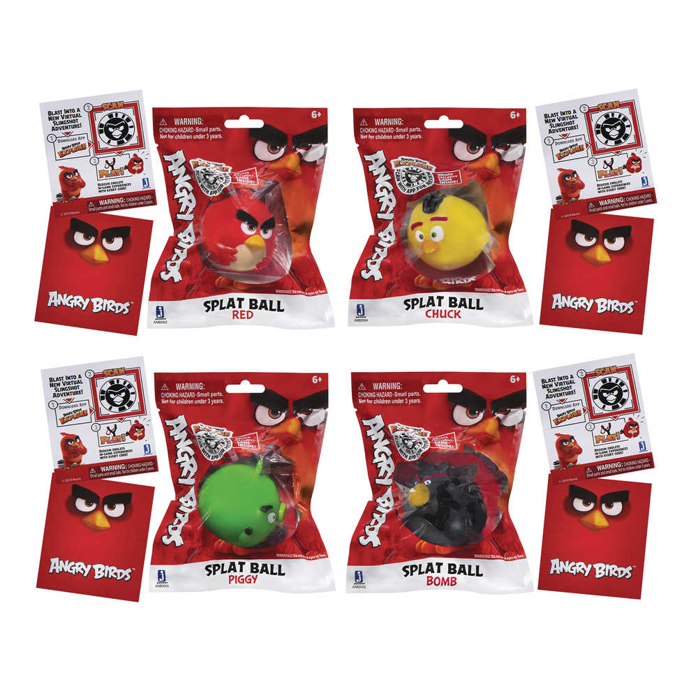 Angry Birds 24 Pc Splat Balls Assortment  