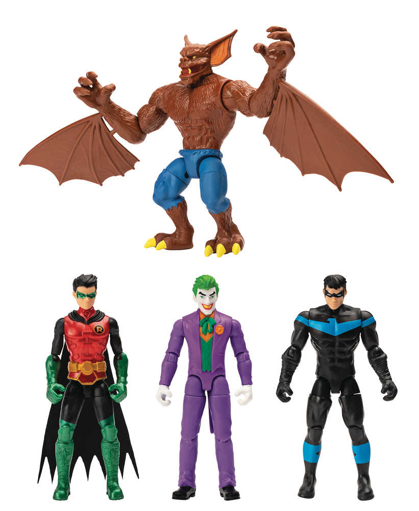 DC Batman Universe 4 In Action Figure Assortment 202001  