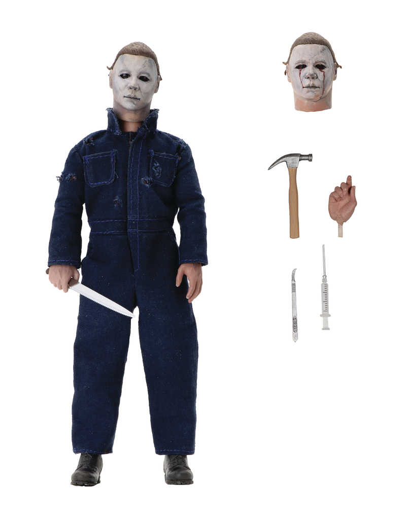 Halloween 2 Michael Myers 8 In Retro Action Figure 
