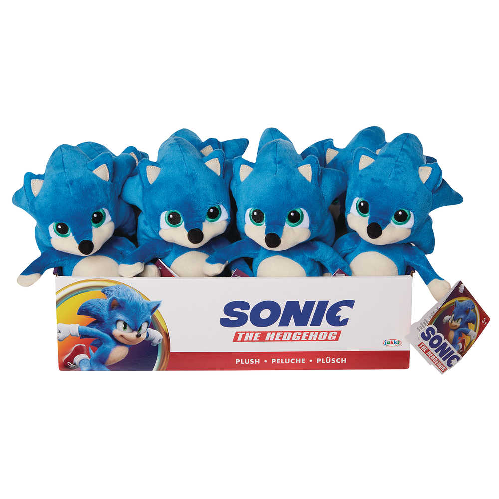 Sonic Movie Baby Sonic 8 In Plush Case  