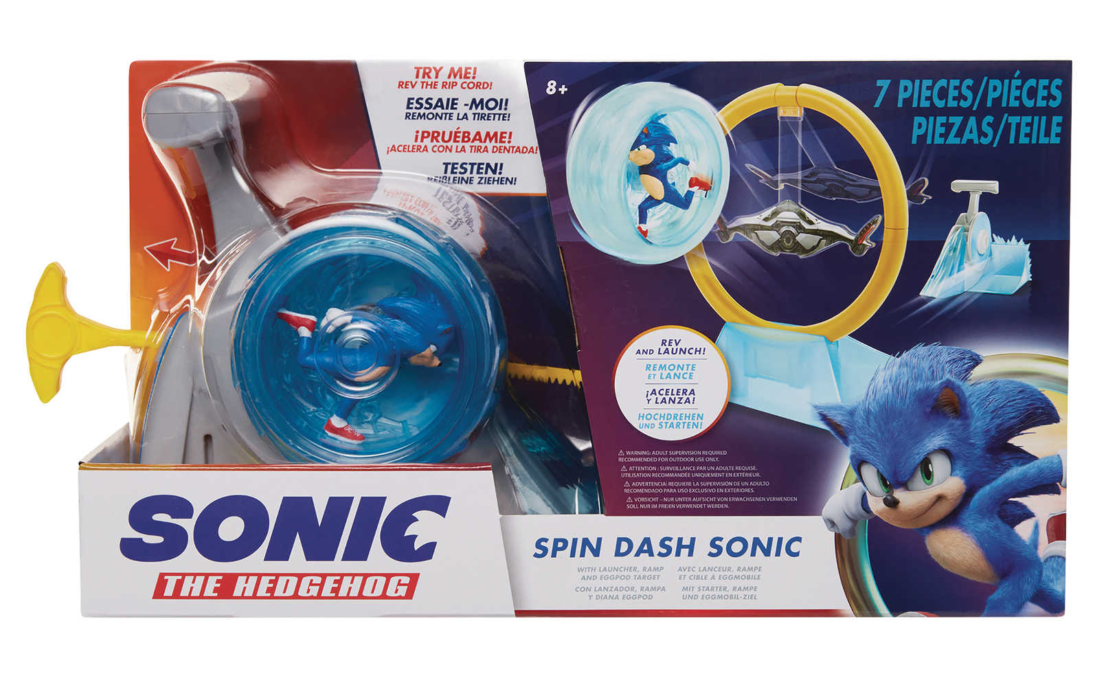Sonic Movie Spin Dash Sonic Set Case  