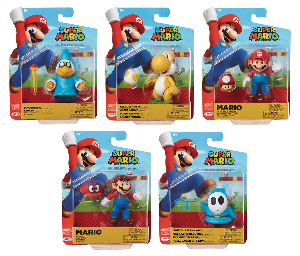 World Of Nintendo 4 In Action Figure Assortment Wv19  