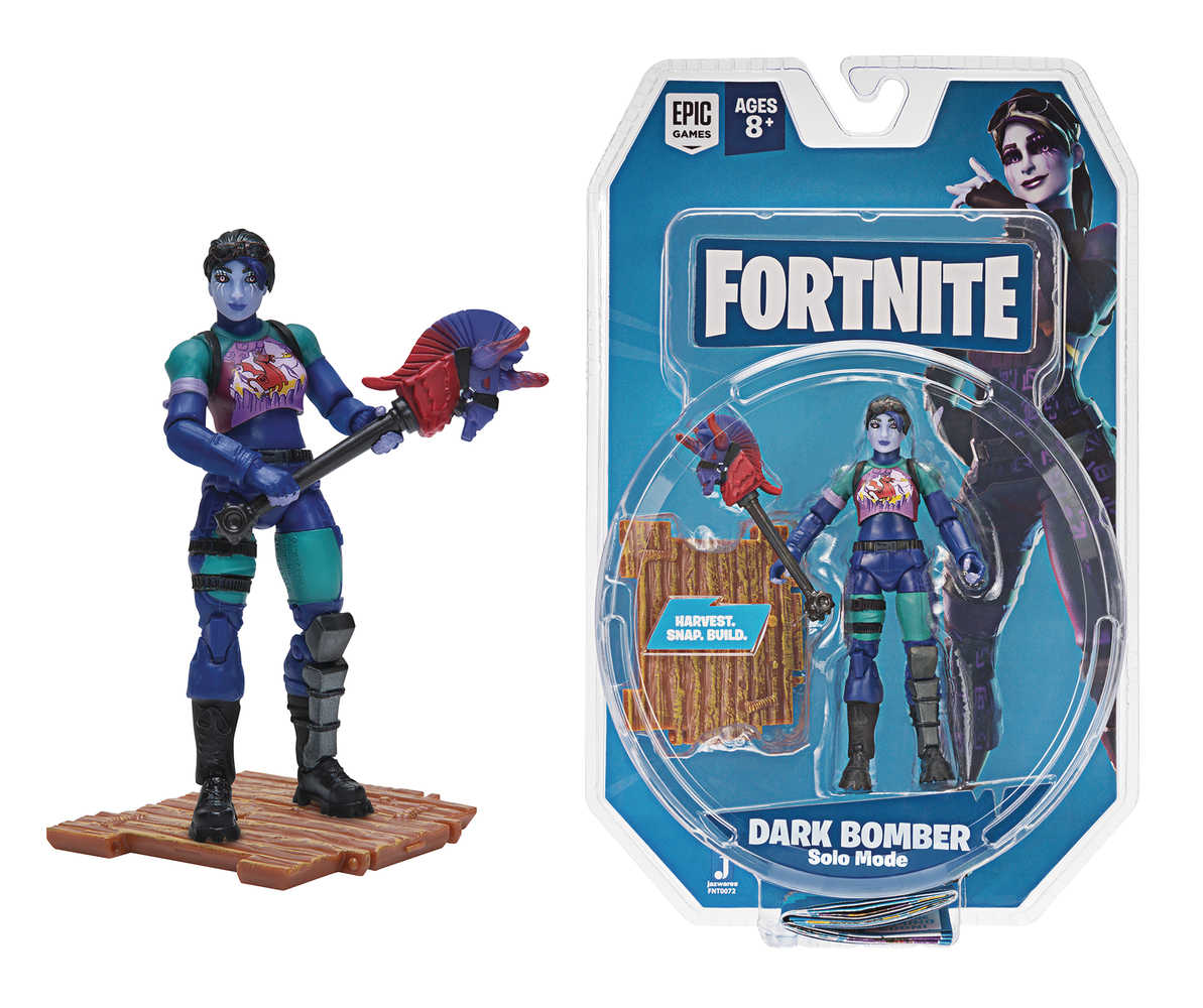Fortnite Solo Mode Dark Bomber 4 In Action Figure 