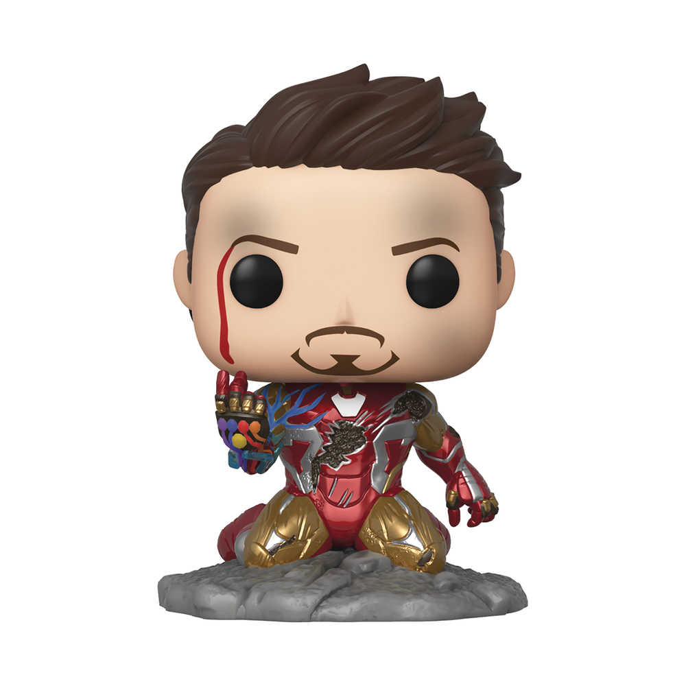 Pop Avengers Endgame I Am Iron Man Previews Exclusive Gid Deluxe Vinyl Figure 