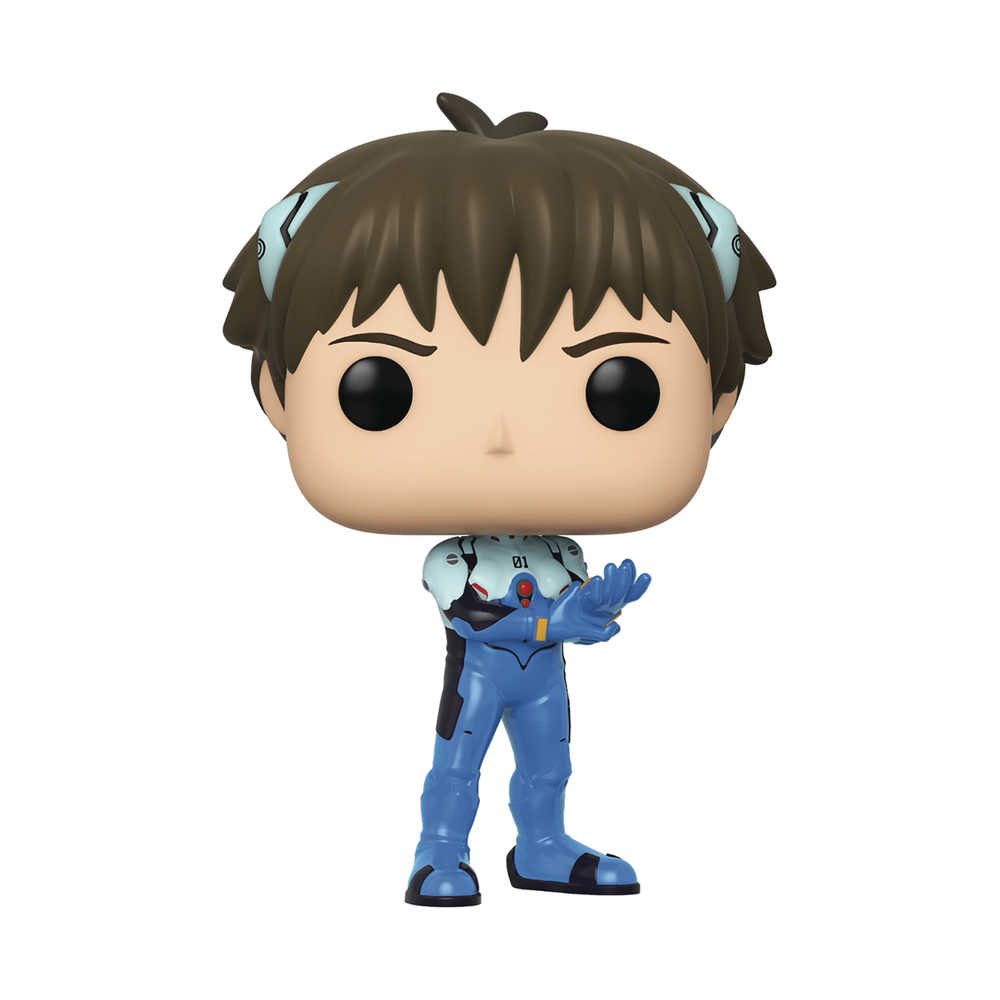 Pop Animation Evangelion Shinji Ikari Vinyl Figure 