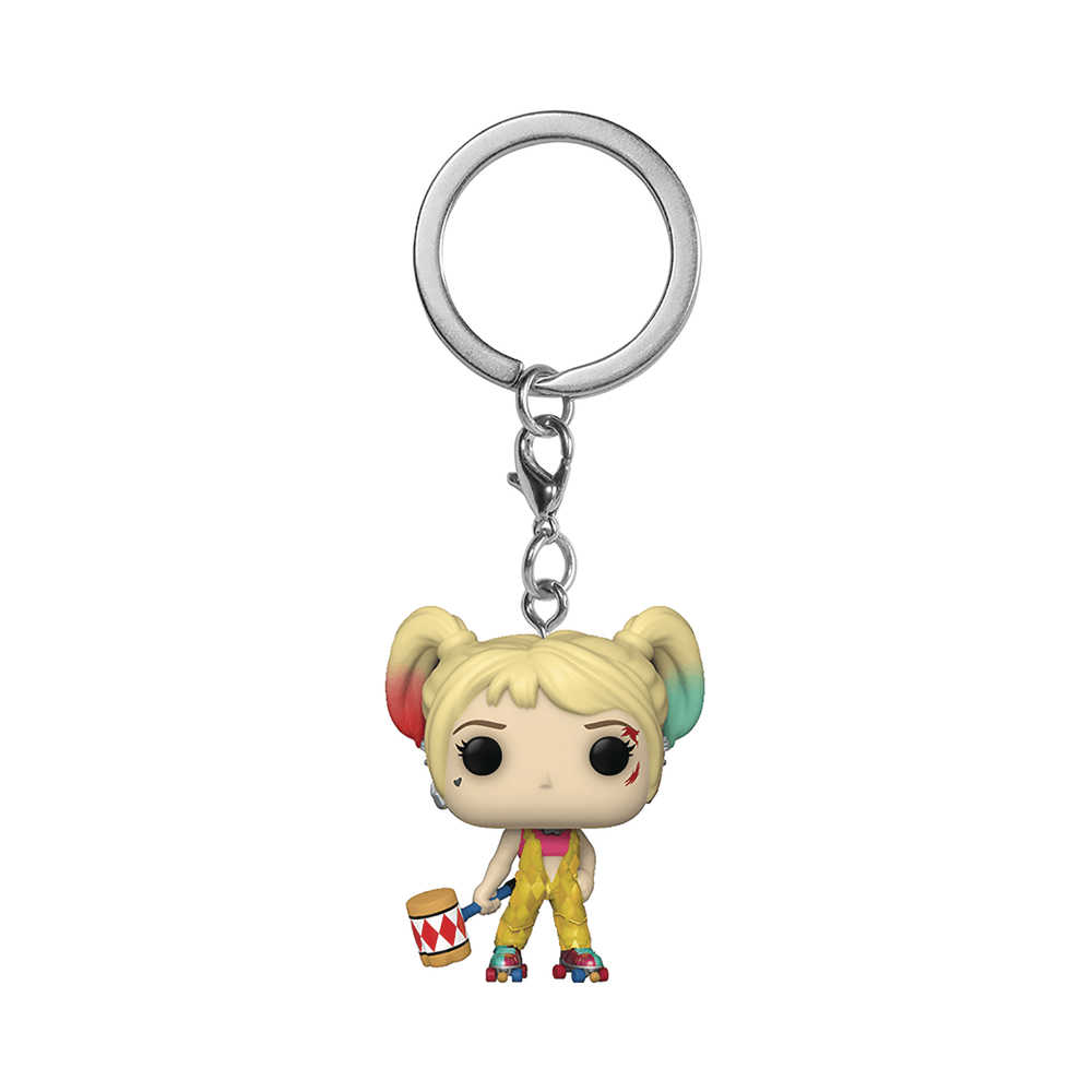 Pocket Pop Birds Of Prey Harley Quinn Boobytrap Figure Keychain