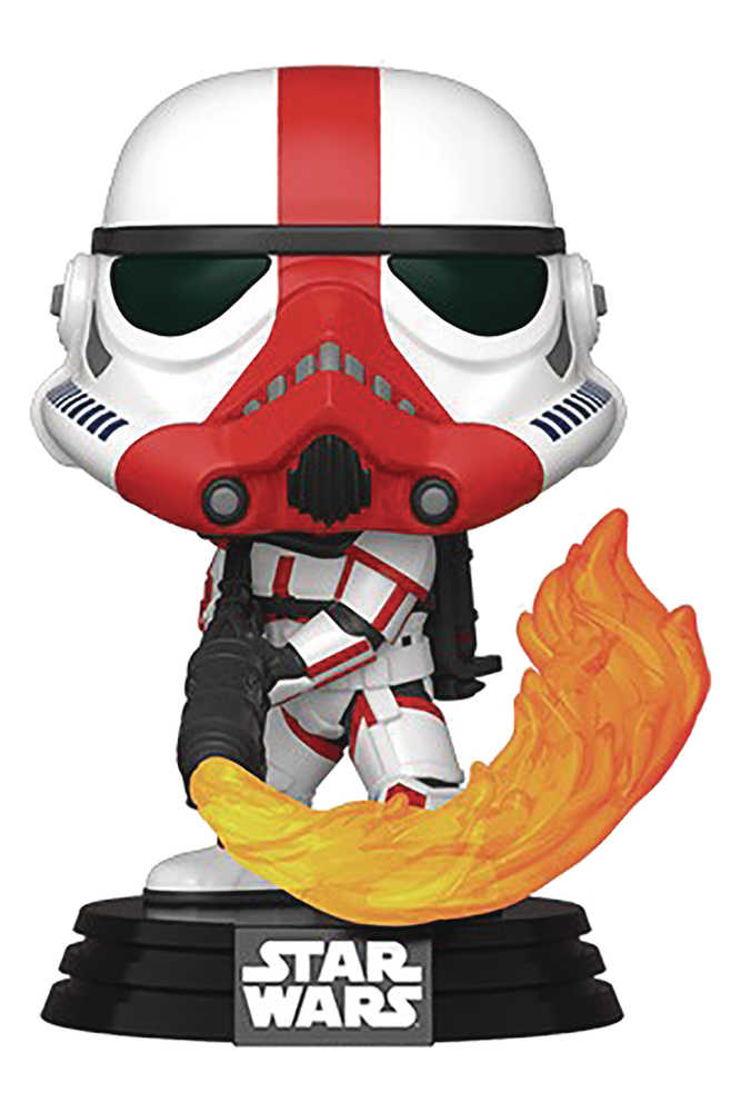 Pop Star Wars Mandalorian Incinerator Stormtrooper Vinyl Figure (