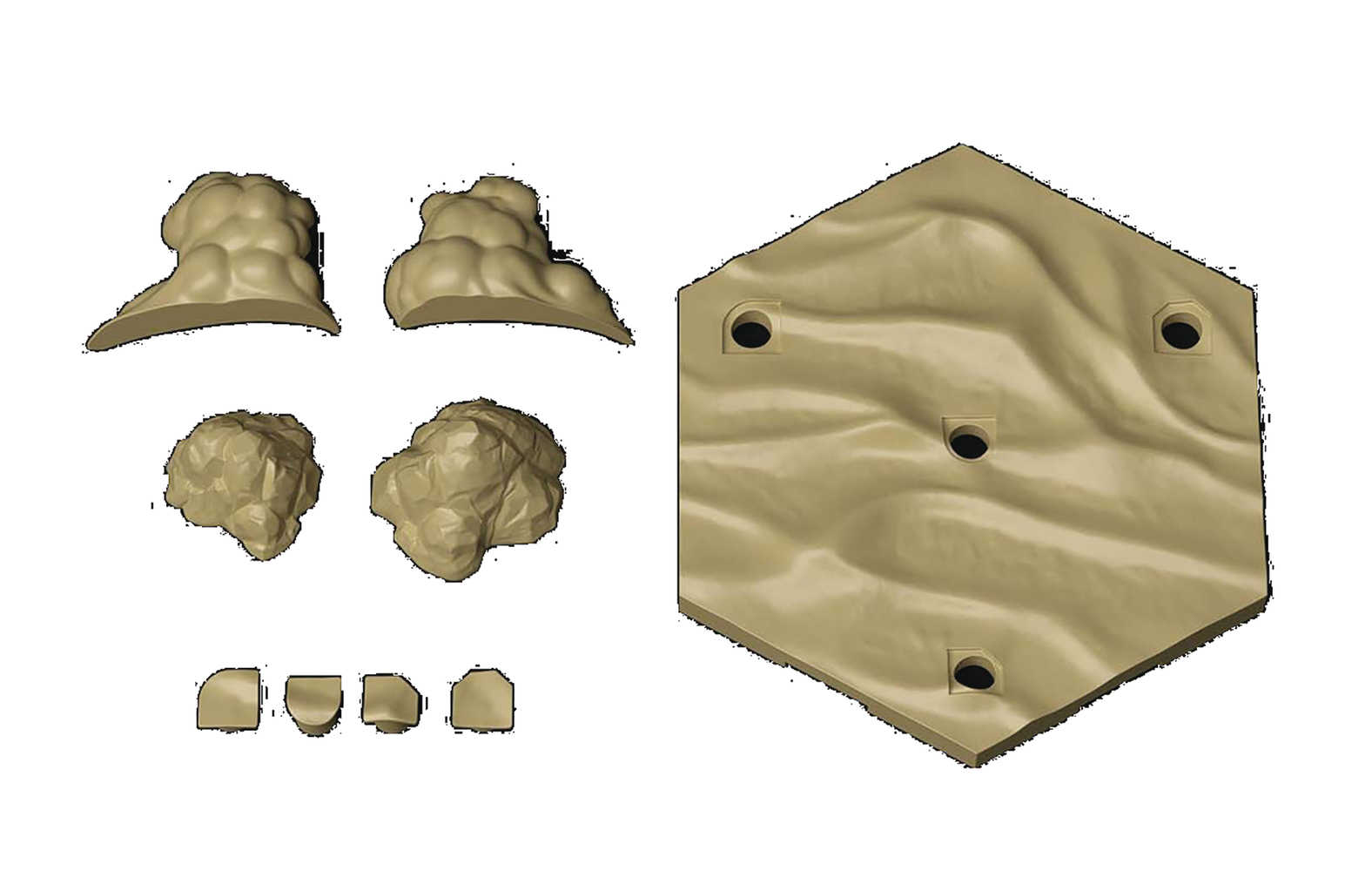 30 Minute Mission 02 Customize Scene Base Model Kit Desert Ver