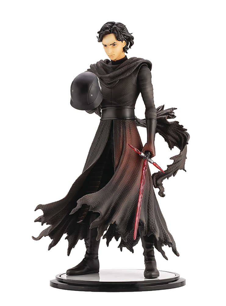 Star Wars Force Awakens Kylo Ren Cloaked In Shadows Artfx (N