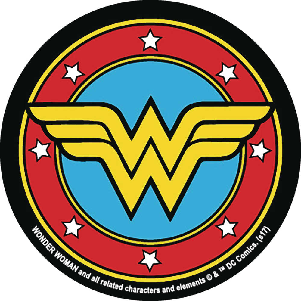 DC Heroes Wonder Woman Logo Metal Magnet 