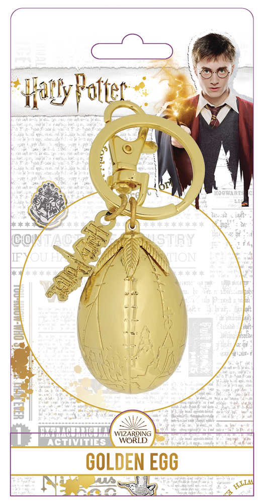 Harry Potter Golden Egg Pewter Key Ring 