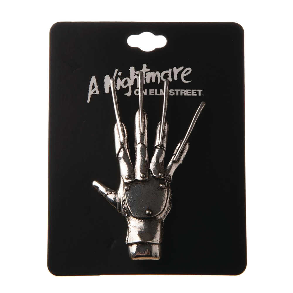 Nightmare On Elm Street 3 In Freddy Claw Lapel Pin 