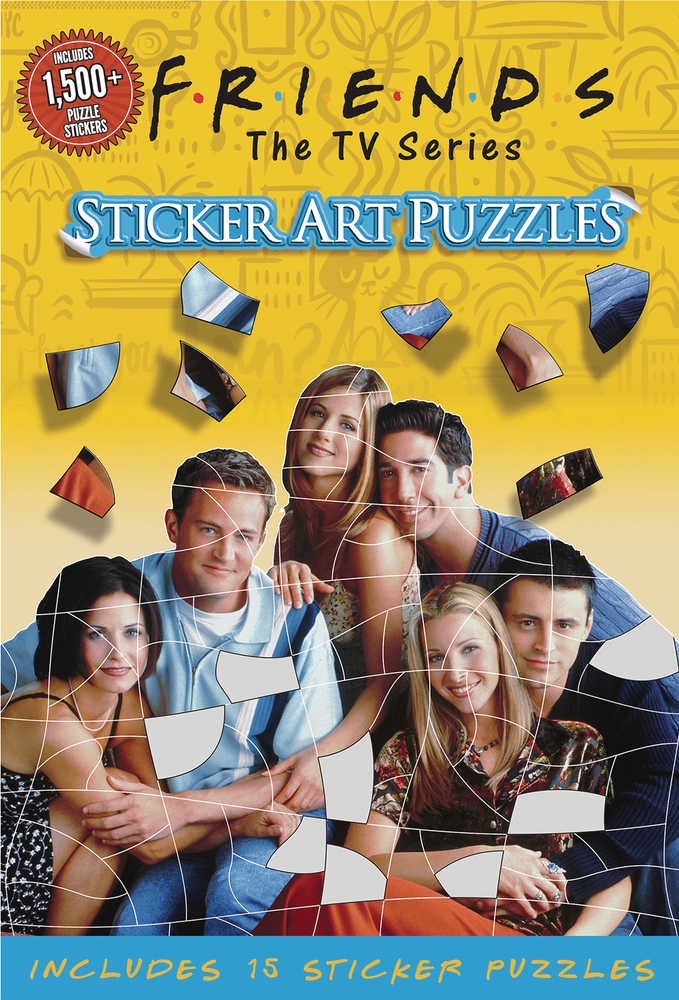 Friends Sticker Art Puzzle Book 