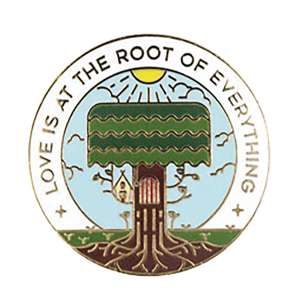 Mister Rogers Love Is The Root Of Everything Color Pin 