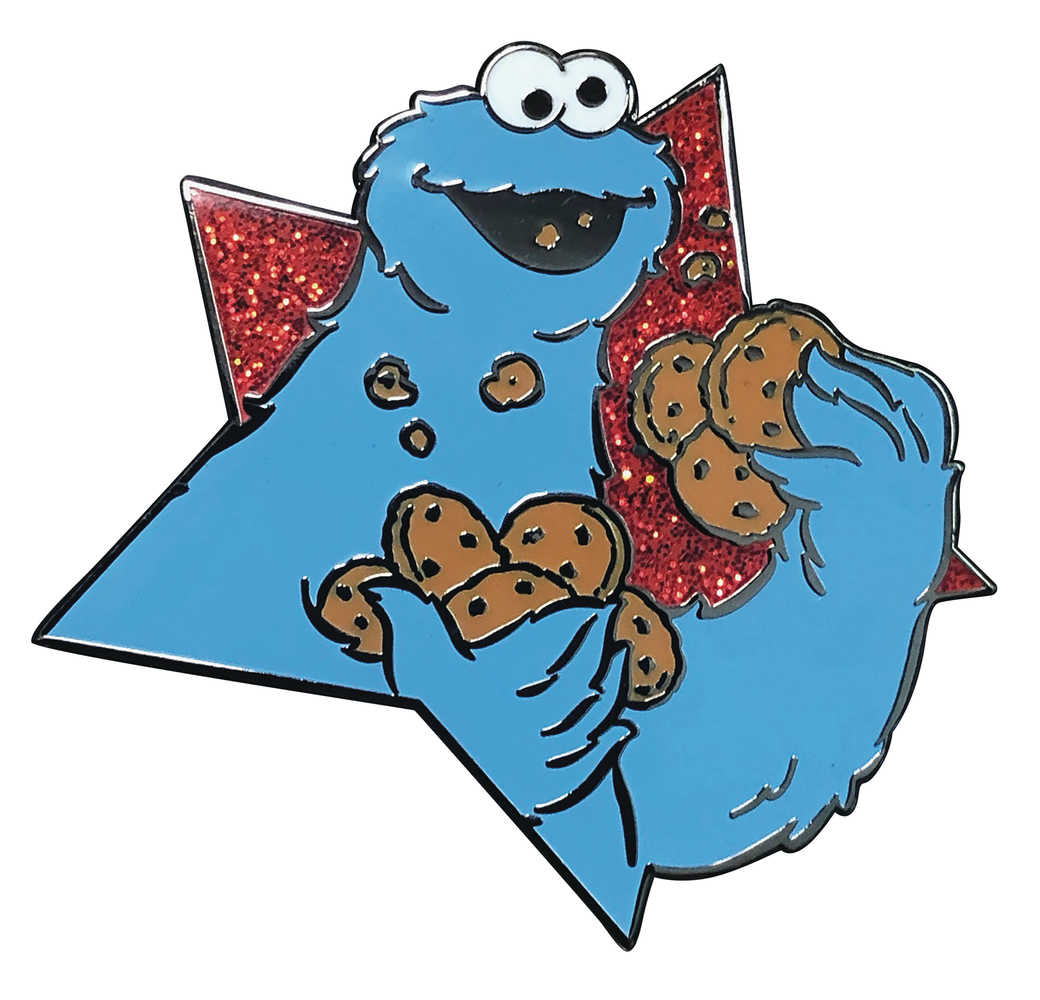 Sesame Street Cookie Monster Star Series Enamel Pin 