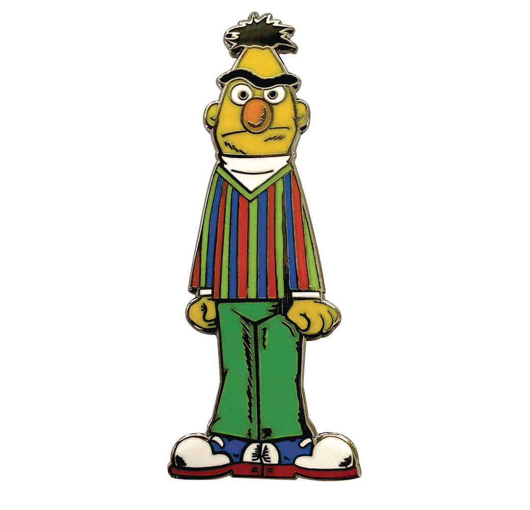 Sesame Street Grumpy Bert Enamel Pin 