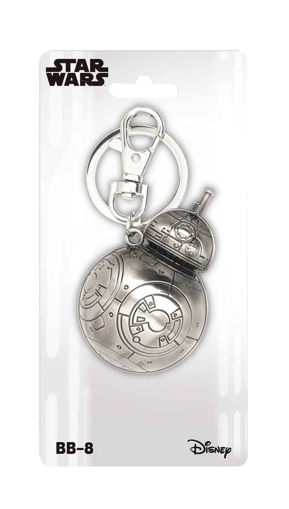 Star Wars Bb 8 Pewter Key Ring 