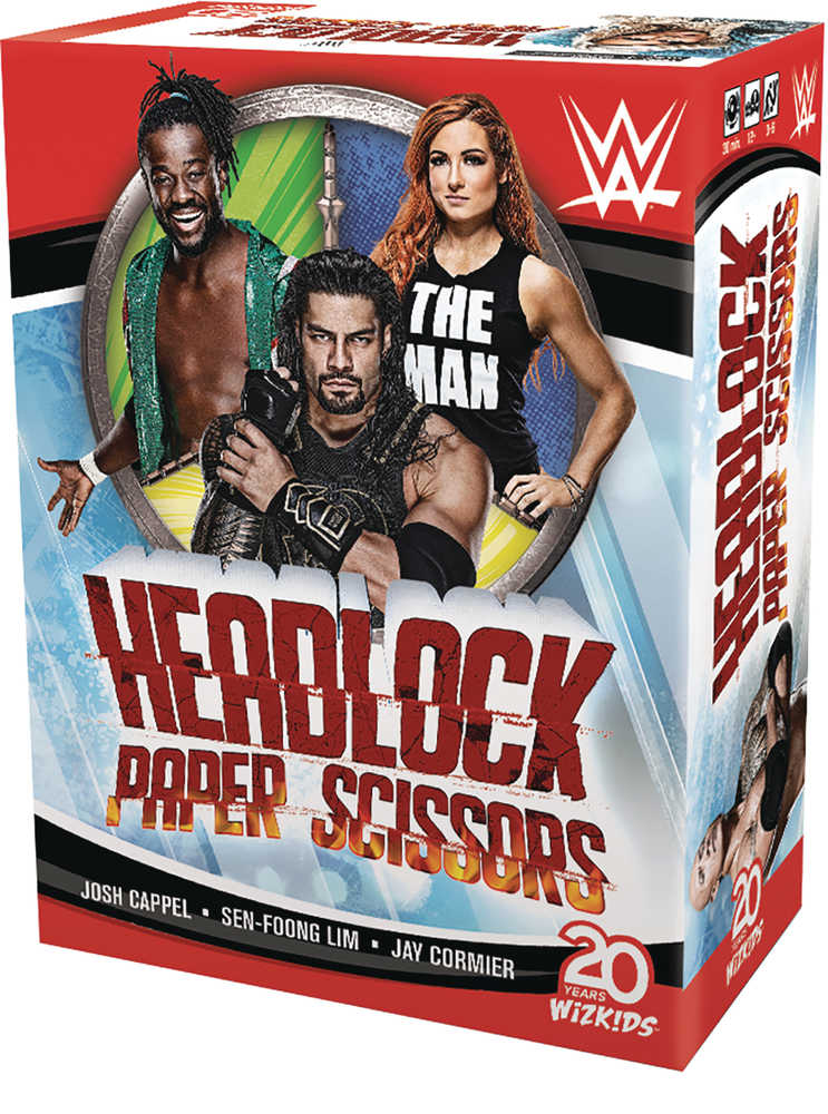WWE Headlock Paper Scissors Card Game 