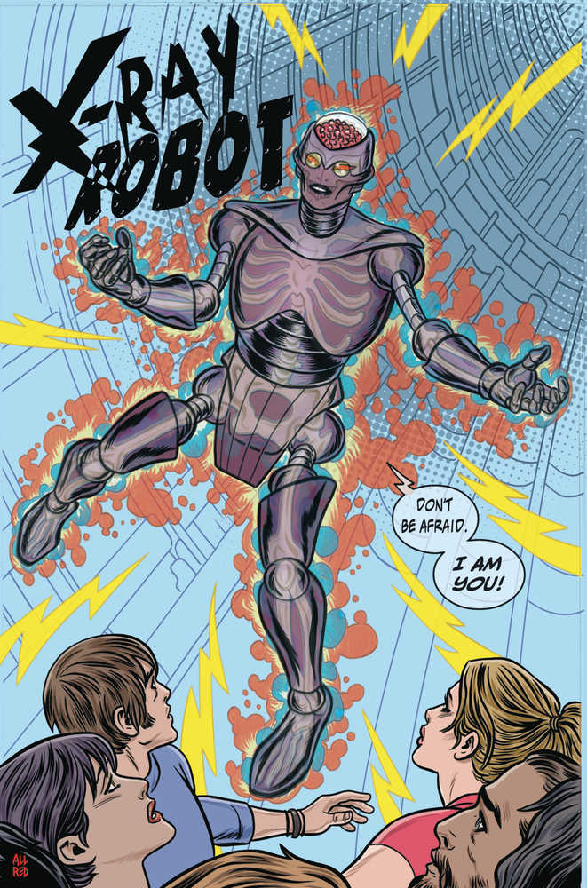 X Ray Robot #4 (Of 4) Cover A Allred