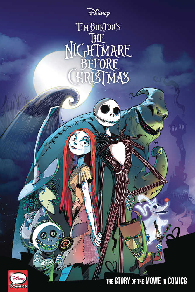 Disney Nightmare Before Christmas Movie In Comics Hardcover 