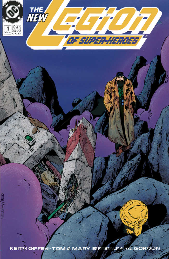 Dollar Comics Legion Of Super Heroes #1 1989