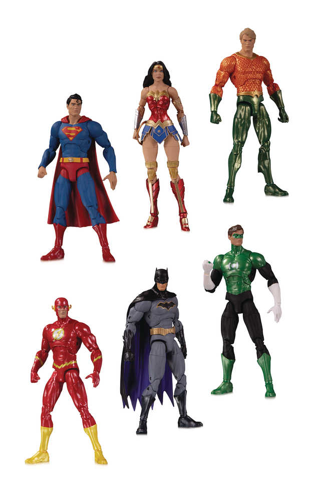 DC Essentials Justice League Action Figure 6 Pack