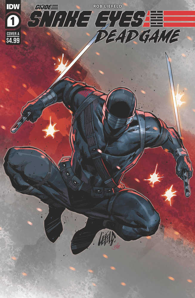 Snake Eyes Deadgame #1 Cover A Liefeld