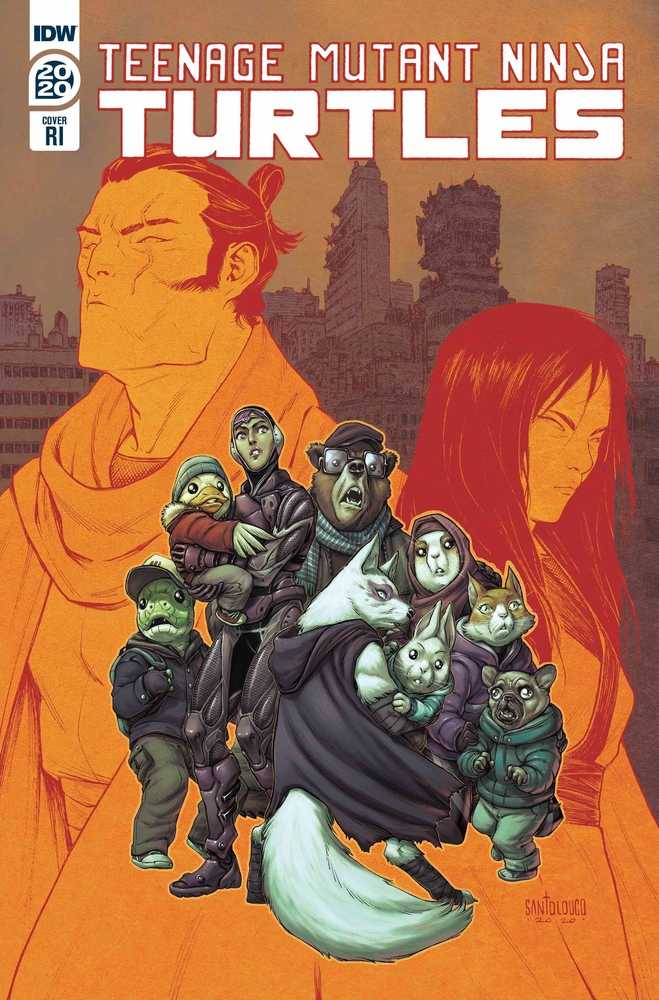 Teenage Mutant Ninja Turtles Annual 2020 10 Copy Variant Edition Santolouco 