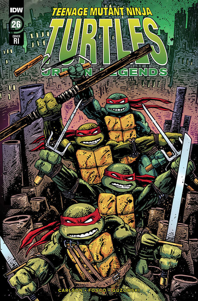 Teenage Mutant Ninja Turtles Urban Legends #26 10 Copy Variant Edition Eastman 