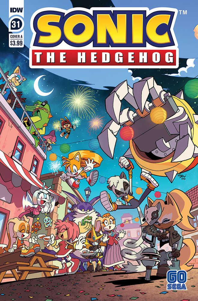 Sonic The Hedgehog #31 Cover A Yardley 