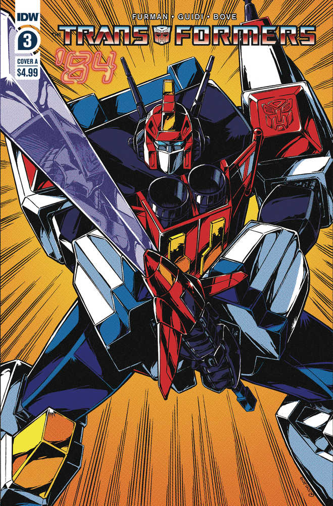 Transformers 84 Secrets & Lies #3 (Of 4) Cover A Guidi